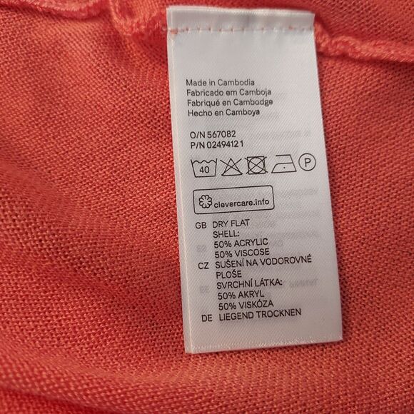 H&M Tunic Sweater Womens Size Small Lightweight Hi Lo Stretch Soft Pullover Top - Picture 9 of 13